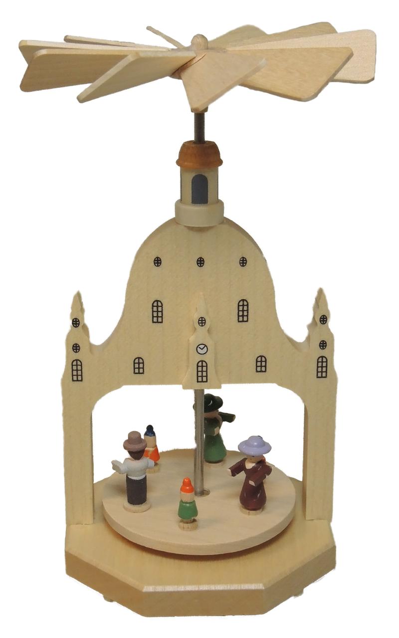 Richard Glaesser Wärmespiel Dresdner Frauenkirche aus Seiffen im Erzgebirge