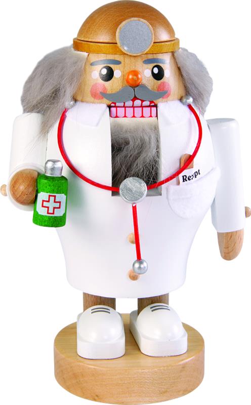 Richard Glaesser Nussknacker Arzt aus Seiffen im Erzgebirge