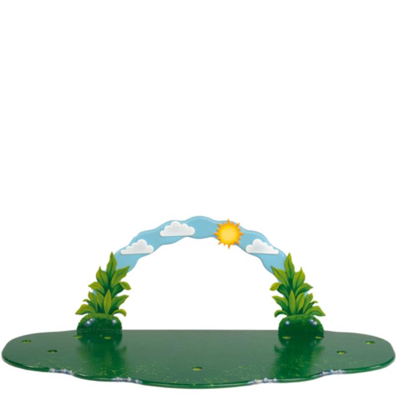 Hubrig Wiese mit Himmelsbogen