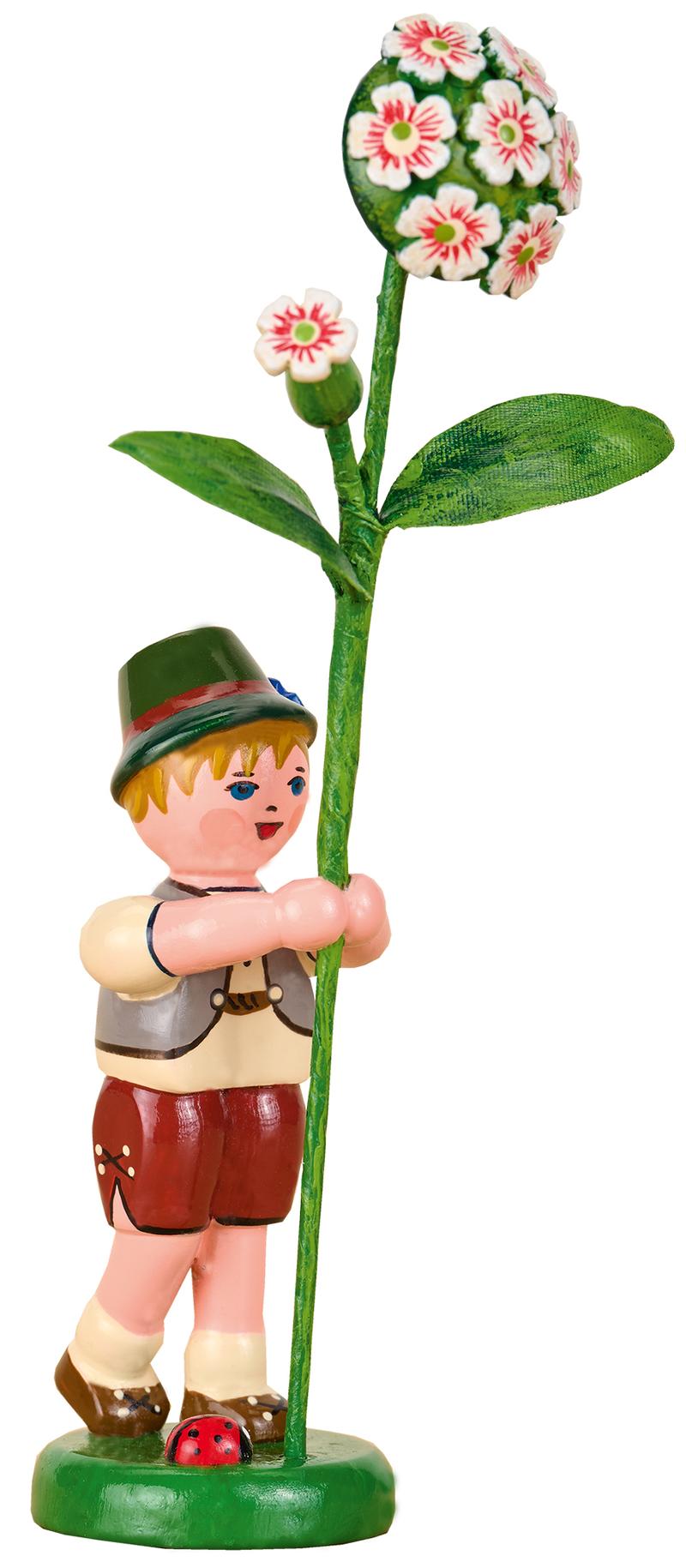 Hubrig Blumenkind Junge mit Bartnelke 11 cm
Neuheit 2026