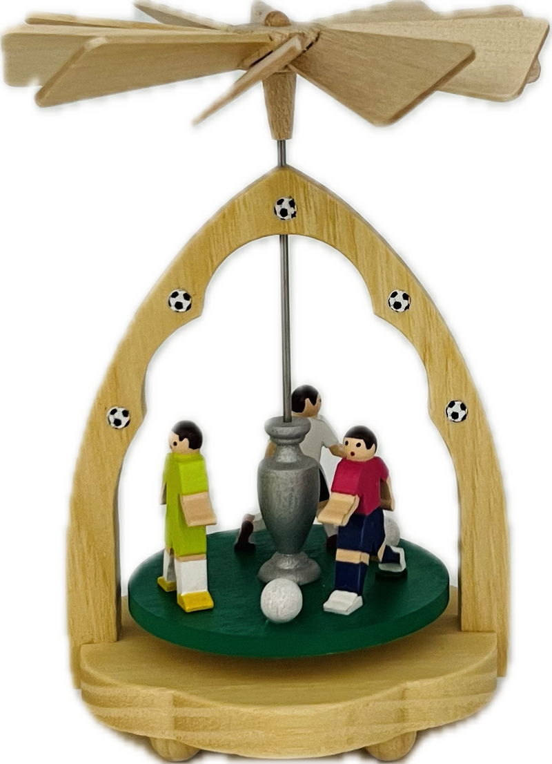 Richard Glaesser Wärmespiel Fussball aus Seiffen im Erzgebirge